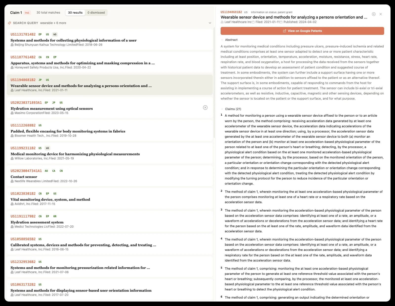 Semantic Prior Art Search – Pathub